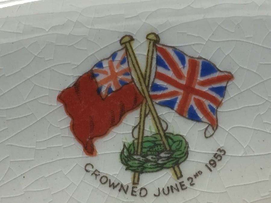 Coronation Of H.M. Queen Elizabeth II Alfred Meakin England Cup And Saucer 1953 [Photo 5]