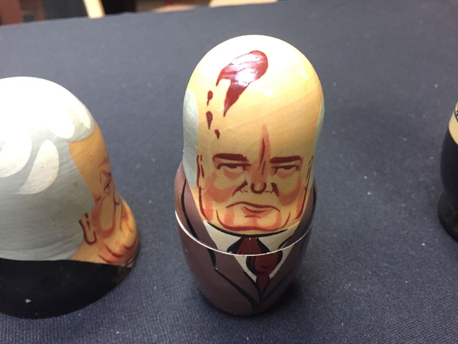 Set Of Russian President Nesting Dolls [Photo 2]