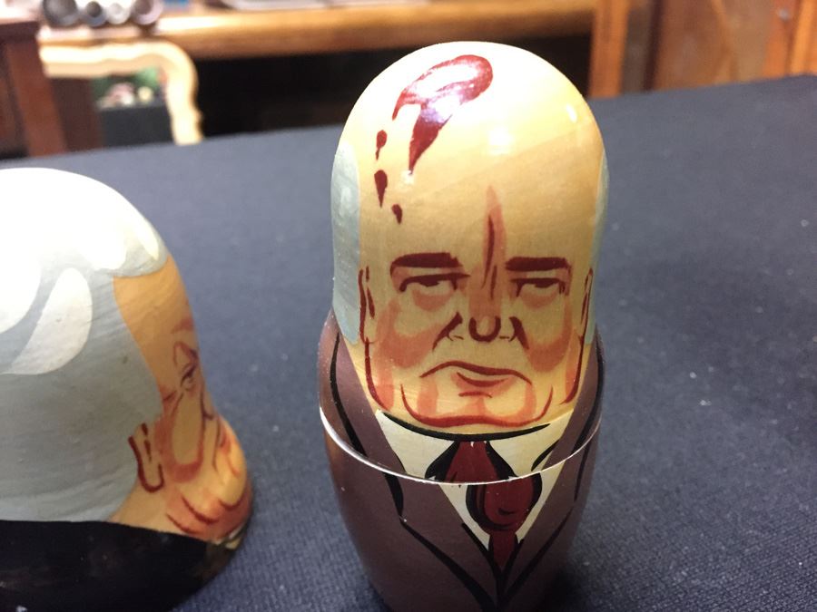 Set Of Russian President Nesting Dolls [Photo 7]