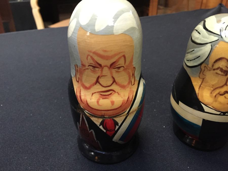 Set Of Russian President Nesting Dolls [Photo 4]