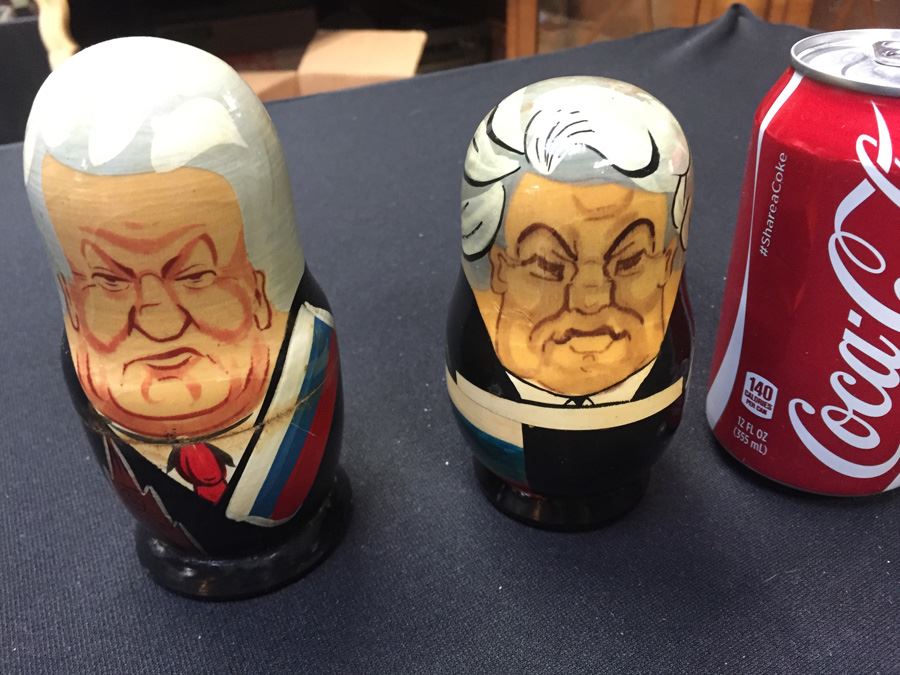 Set Of Russian President Nesting Dolls [Photo 1]