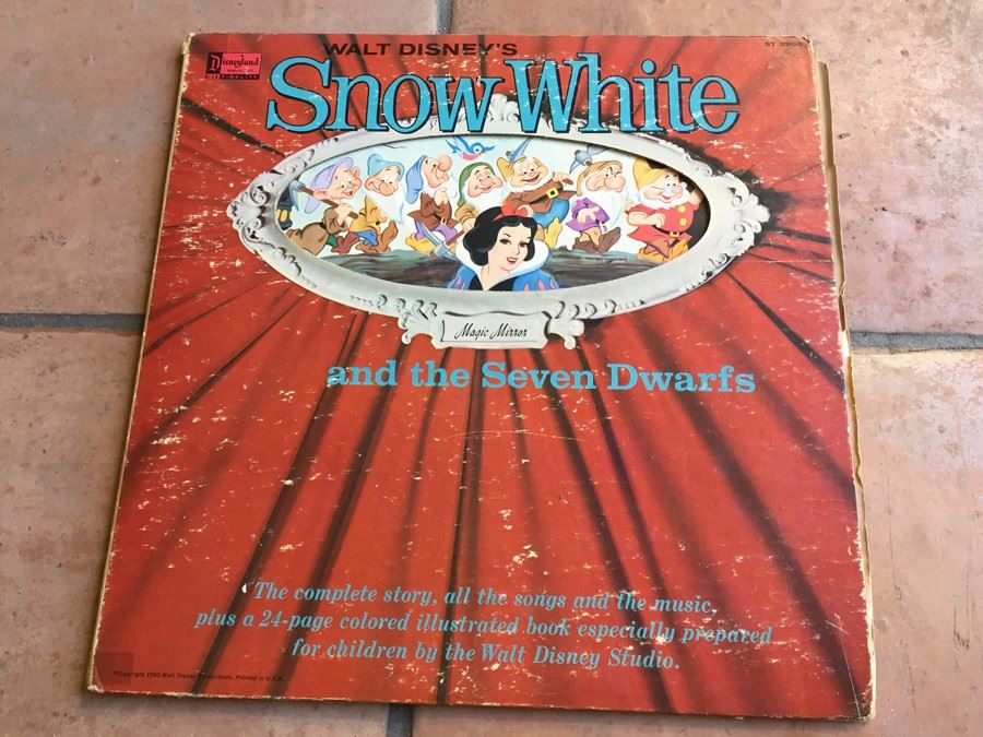 Walt Disney's Story Of Snow White And The Seven Dwarfs - Disneyland ‎- ST 3906