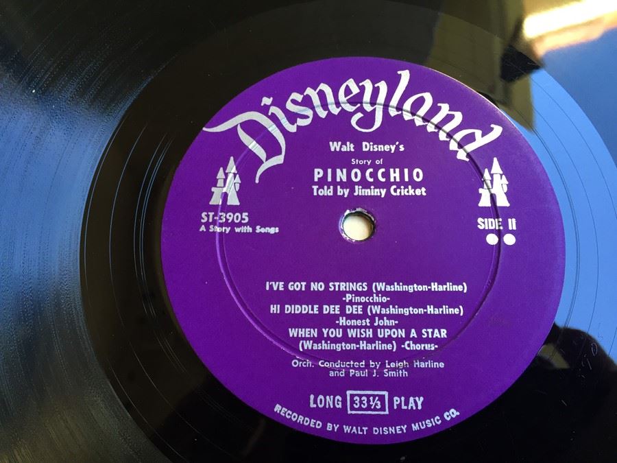 Walt Disney - Walt Disney's Story Of Pinocchio - Disneyland ‎- ST-3905 [Photo 7]