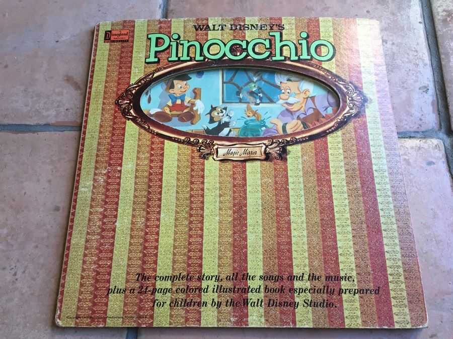 Walt Disney - Walt Disney's Story Of Pinocchio - Disneyland ‎- ST-3905
