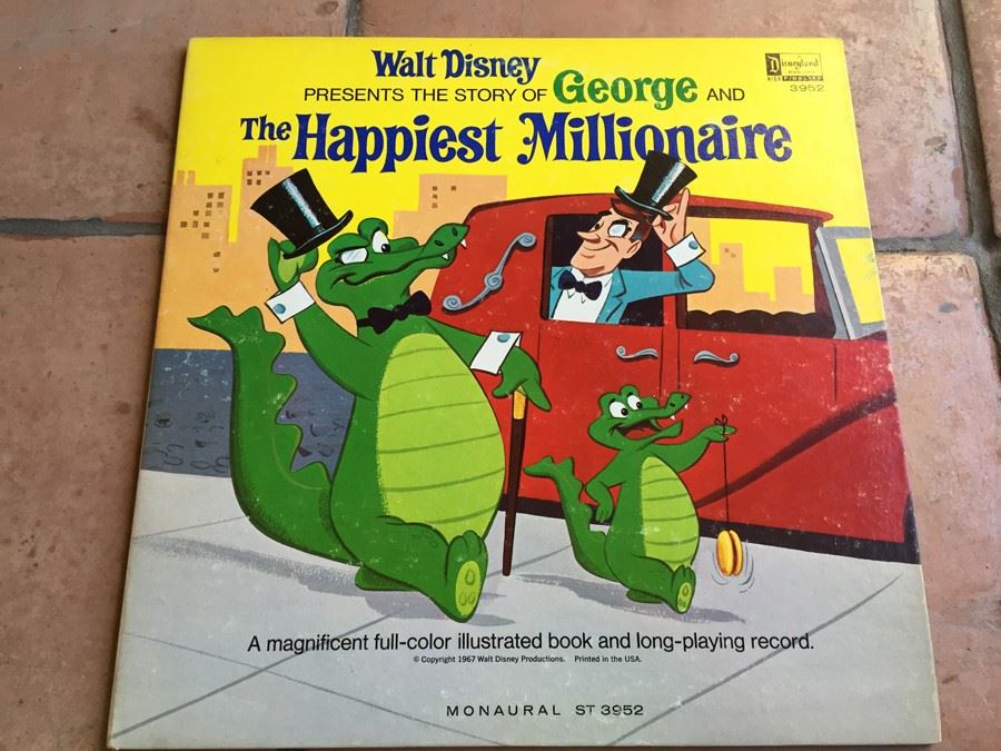 Story of George and the Happiest Millionaire - Disneyland - ST-3952 [Photo 1]