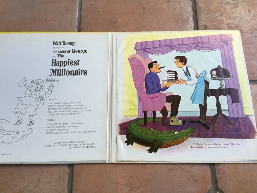 Story of George and the Happiest Millionaire - Disneyland - ST-3952 [Photo 2]