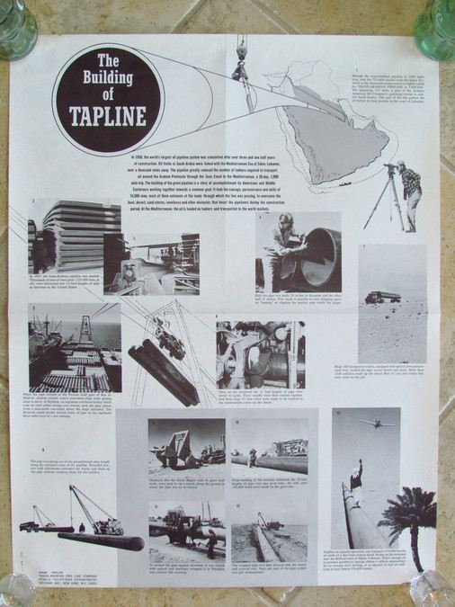 Tapline Trans-Arabian Pipe Line Company Poster [Photo 1]