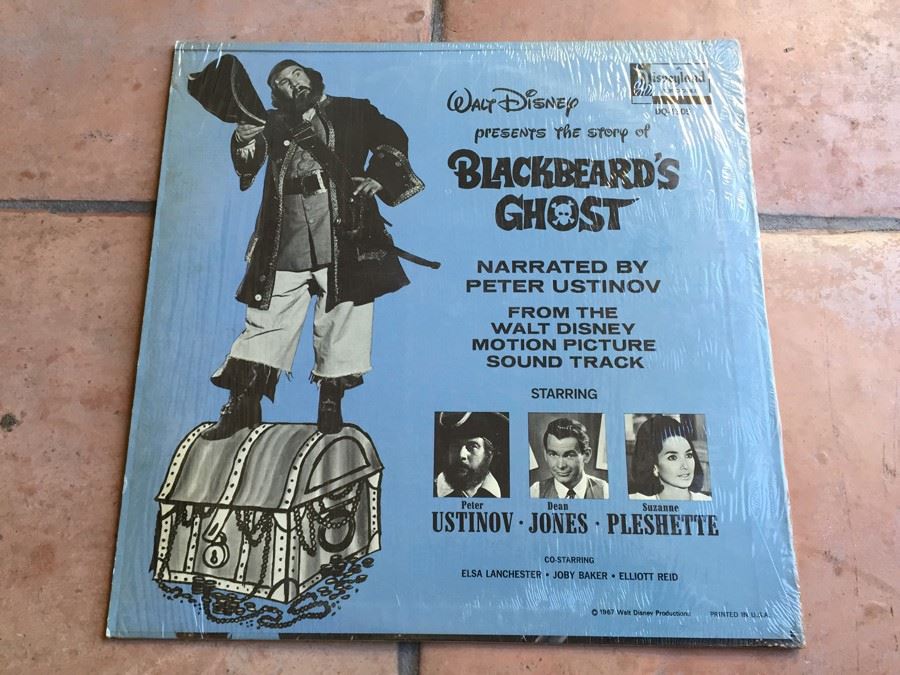 Walt Disney Presents The Story Of Blackbeard's Ghost - Disneyland ‎- DQ-1305 [Photo 2]