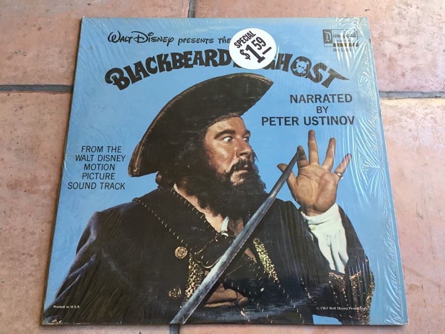 Walt Disney Presents The Story Of Blackbeard's Ghost - Disneyland ‎- DQ-1305 [Photo 1]