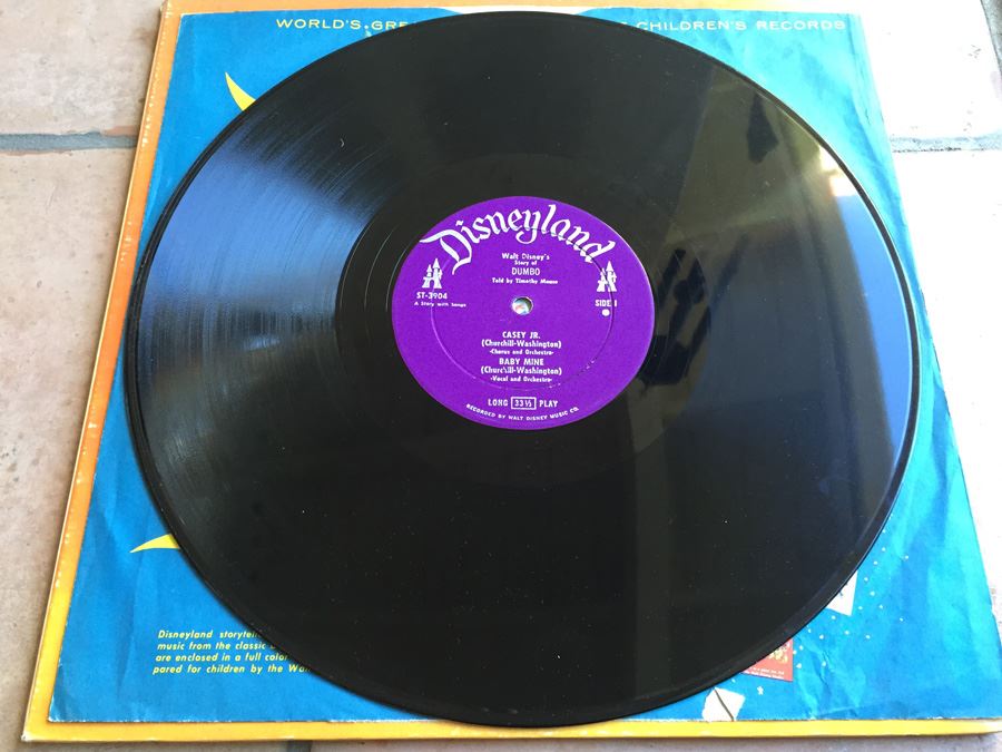 Walt Disney - Walt Disney's Story Of Dumbo - Disneyland ‎- ST 3904 [Photo 4]