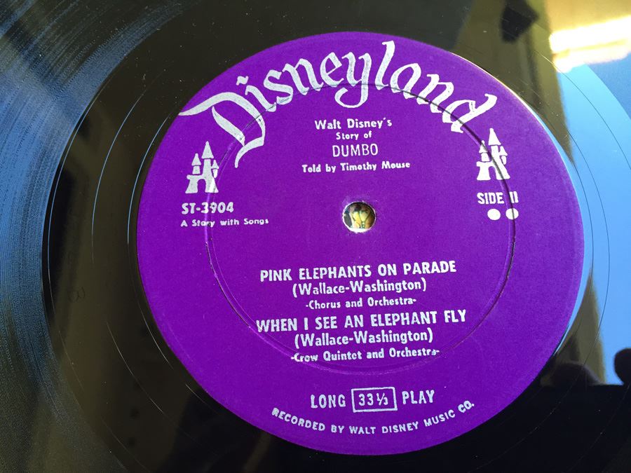 Walt Disney - Walt Disney's Story Of Dumbo - Disneyland ‎- ST 3904 [Photo 7]