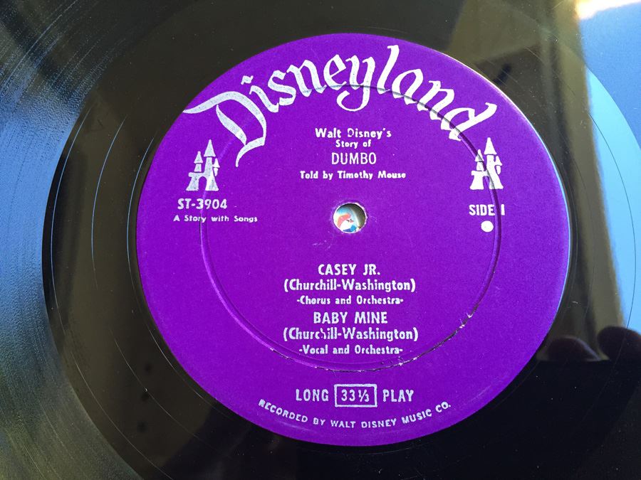 Walt Disney - Walt Disney's Story Of Dumbo - Disneyland ‎- ST 3904 [Photo 5]