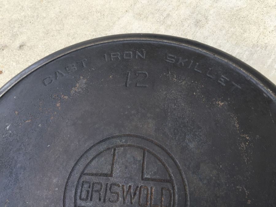 GRISWOLD Cast Iron Skillet 12 [Photo 5]