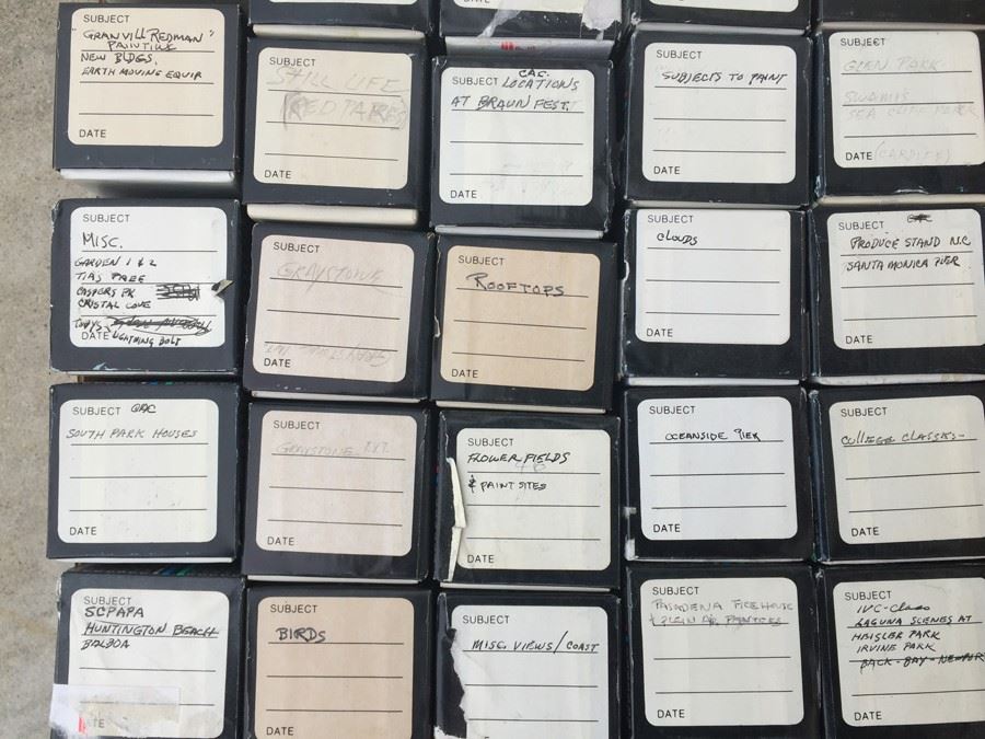 Huge Personal Slide Collection Of Famous Hollywood Art Director [Photo 6]