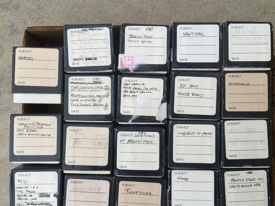 Huge Personal Slide Collection Of Famous Hollywood Art Director [Photo 5]