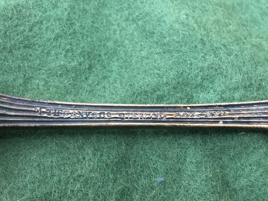 Set Of 3 Antique 19th Century TIFFANY & Co STERLING Spoons [Photo 6]