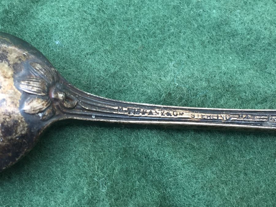 Set Of 3 Antique 19th Century TIFFANY & Co STERLING Spoons [Photo 8]