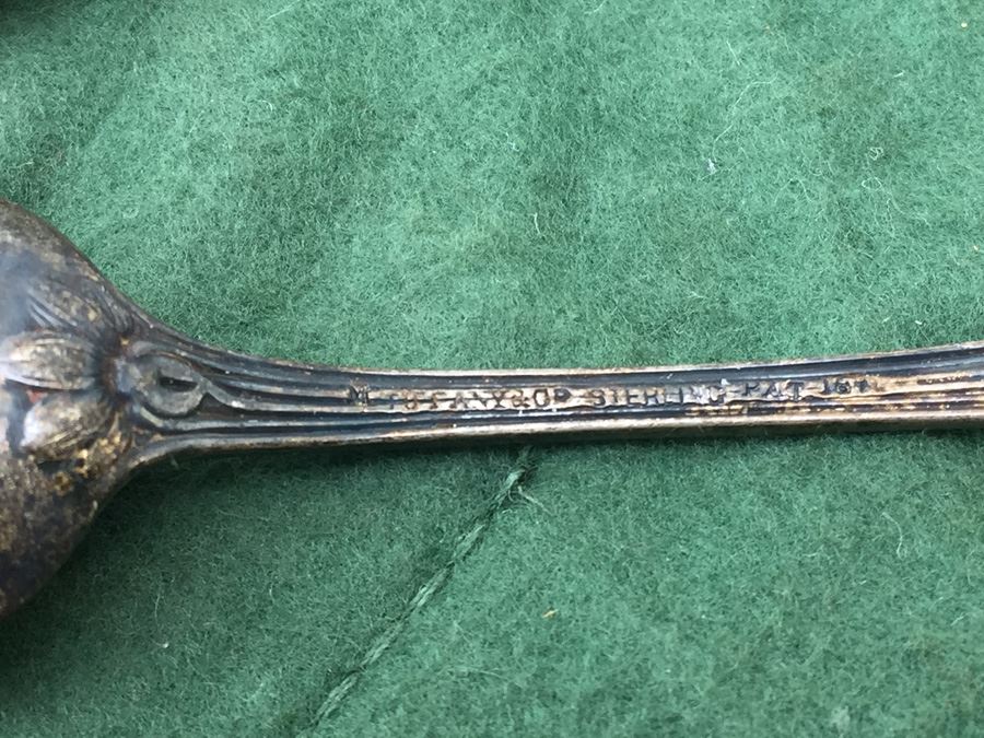 Set Of 3 Antique 19th Century TIFFANY & Co STERLING Spoons [Photo 9]