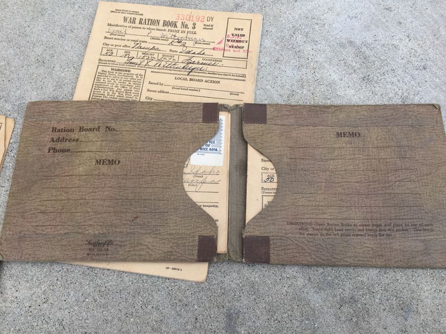 Large War Ration Book And Stamp Collection [Photo 11]
