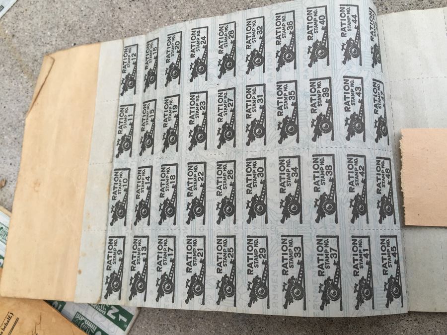 Large War Ration Book And Stamp Collection [Photo 12]