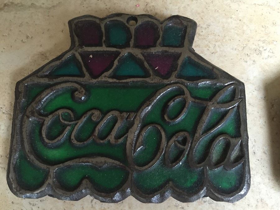Pair Of Vintage Coca-Cola Trivets [Photo 3]