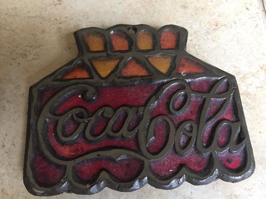 Pair Of Vintage Coca-Cola Trivets [Photo 2]