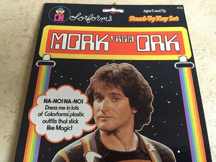 Mork From Ork Colorforms Robin Williams [Photo 4]