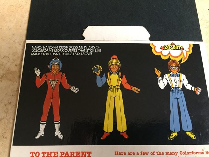 Mork From Ork Colorforms Robin Williams [Photo 7]