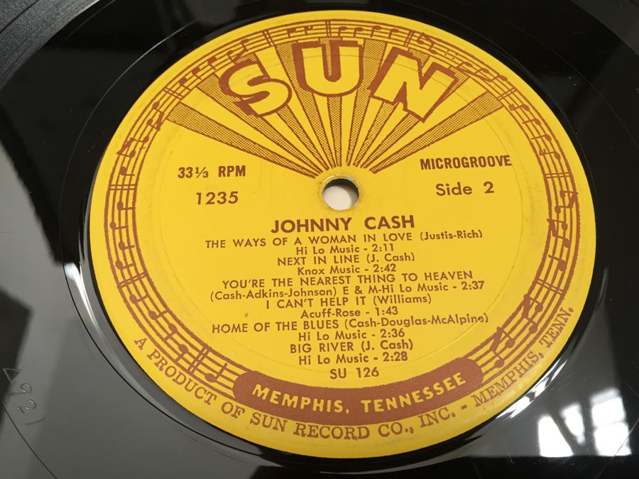 Johnny Cash Sings The Songs That Made Him Famous - SUN Records - SLP-1235 [Photo 8]