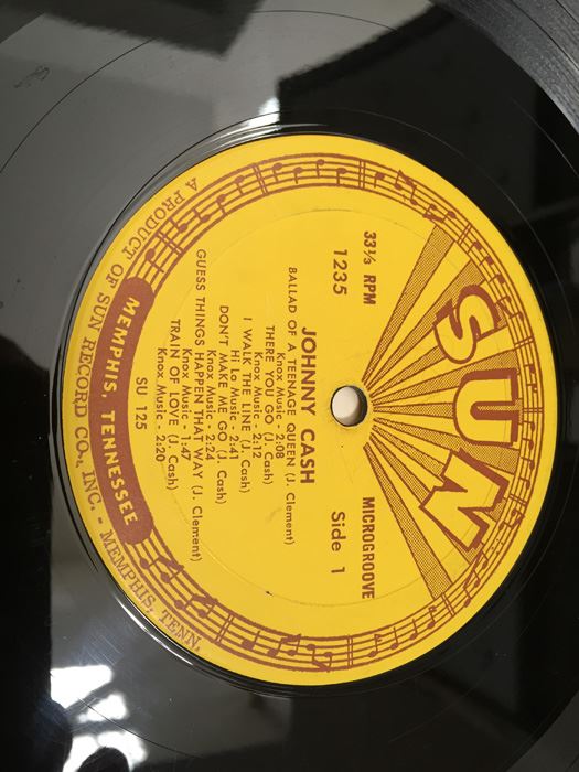 Johnny Cash Sings The Songs That Made Him Famous - SUN Records - SLP-1235 [Photo 5]