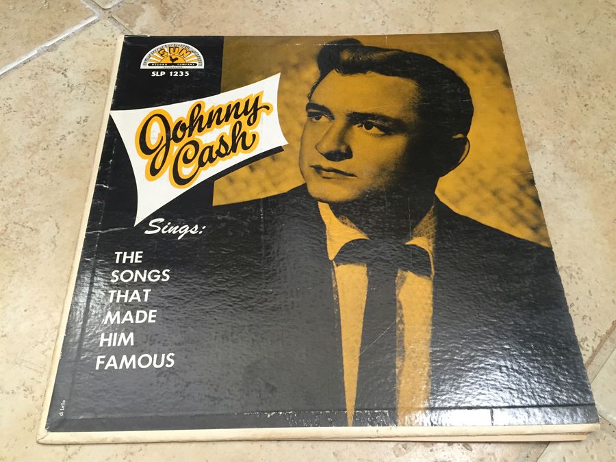 Johnny Cash Sings The Songs That Made Him Famous - SUN Records - SLP-1235 [Photo 1]
