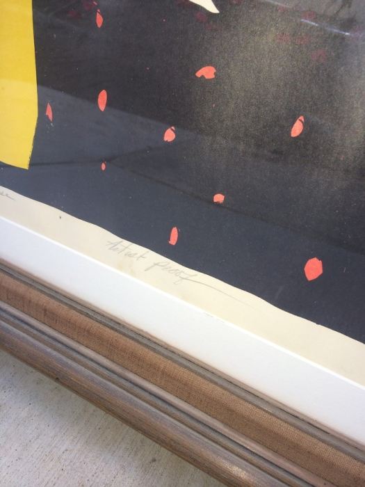 Gaslamp Quarter Groundbreaking Lithograph - Homage to Toulouse-Lautrec [Photo 4]