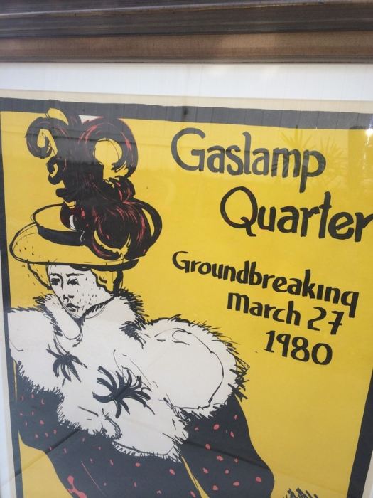 Gaslamp Quarter Groundbreaking Lithograph - Homage to Toulouse-Lautrec [Photo 2]