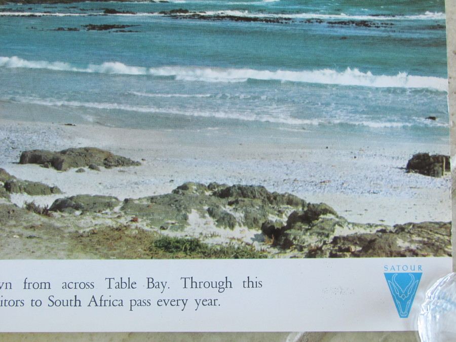 Original Vintage South Africa Travel Poster [Photo 4]
