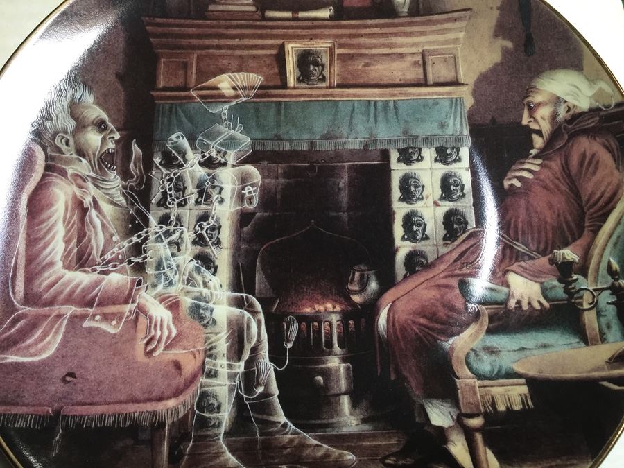 (4) A Christmas Carol Collector's Plates Limited Edition 1-4 Department 56 [Photo 8]