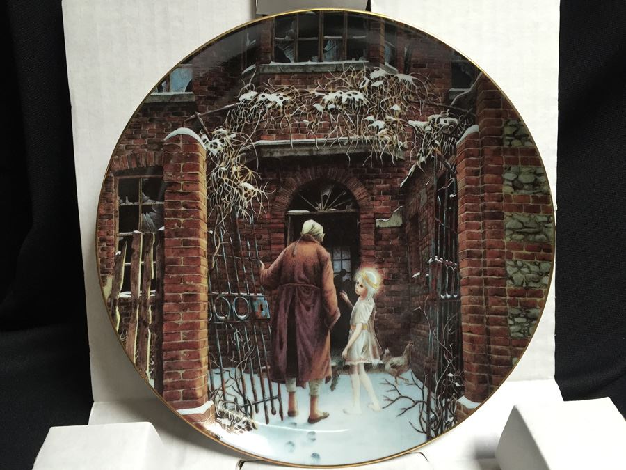 (4) A Christmas Carol Collector's Plates Limited Edition 1-4 Department 56 [Photo 19]
