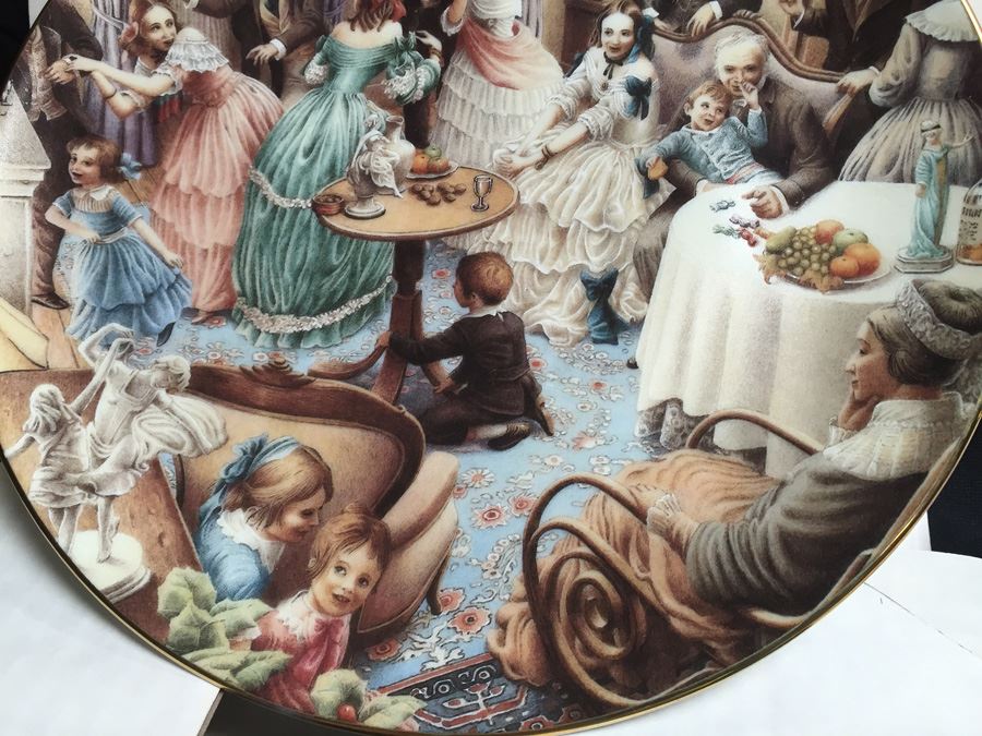(4) A Christmas Carol Collector's Plates Limited Edition 1-4 Department 56 [Photo 16]