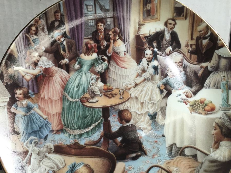 (4) A Christmas Carol Collector's Plates Limited Edition 1-4 Department 56 [Photo 15]