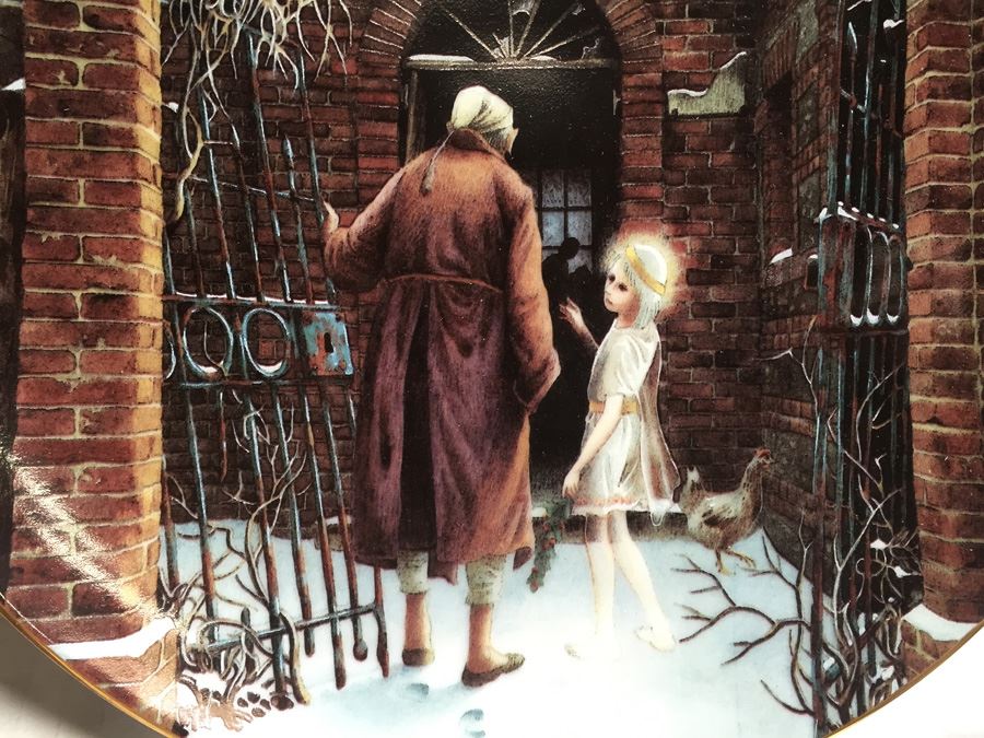 (4) A Christmas Carol Collector's Plates Limited Edition 1-4 Department 56 [Photo 20]