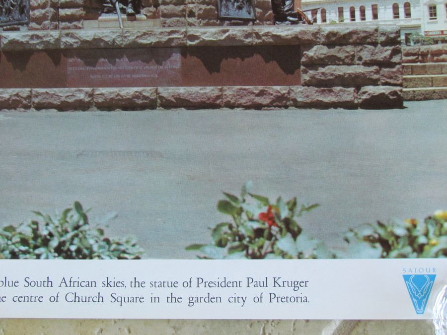 Original Vintage South Africa Travel Poster [Photo 4]