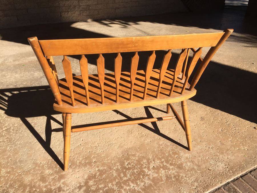 Nichols & Stone Maple Bench [Photo 6]