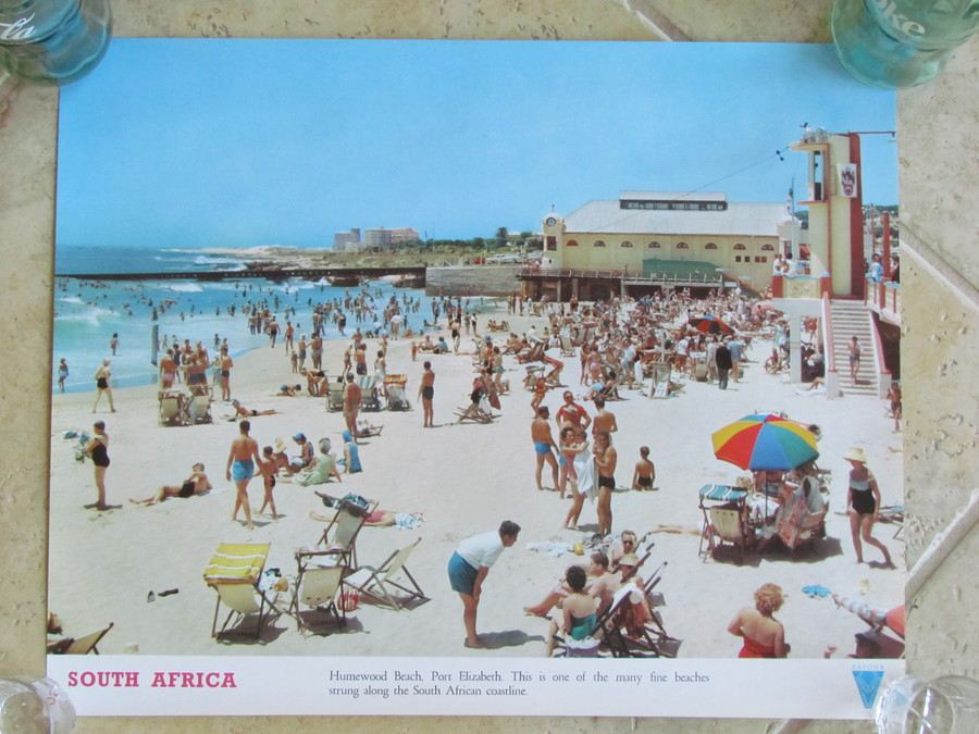 Original Vintage South Africa Travel Poster [Photo 1]