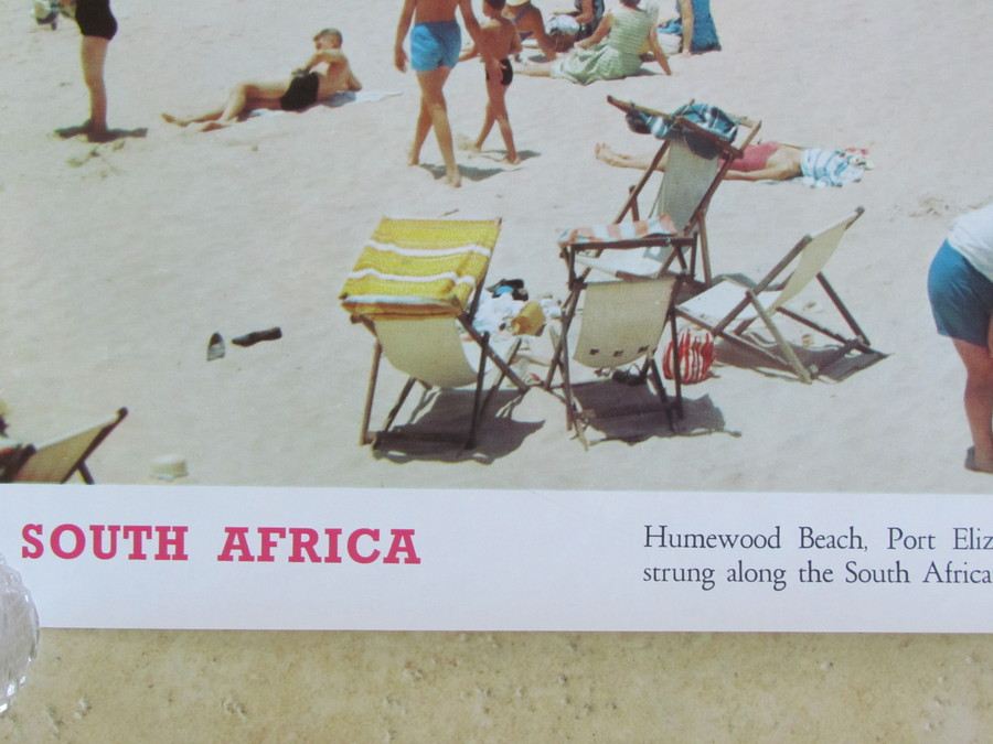 Original Vintage South Africa Travel Poster [Photo 3]