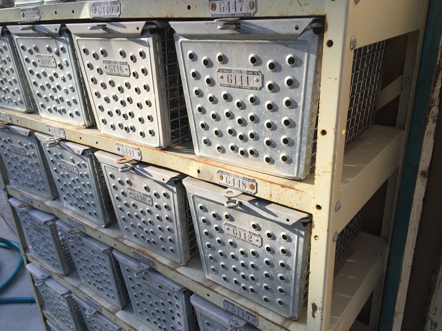 Vintage Industrial Lockers From Public Swimming Pool [Photo 2]
