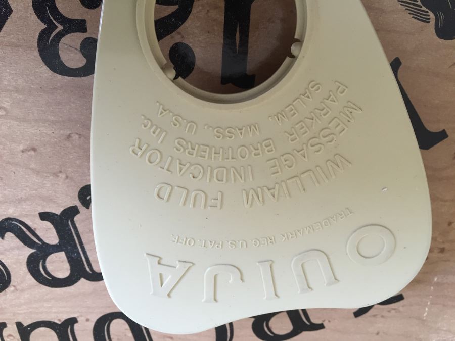 William Fuld Ouija Board Parker Brothers Salem MA [Photo 10]