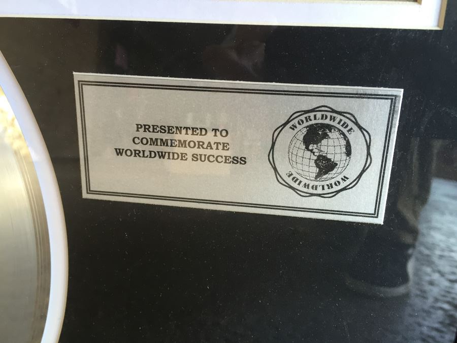 Crosby, Stills, & Nash Framed Decorative Record - Note That This Is Not A Real Record [Photo 2]