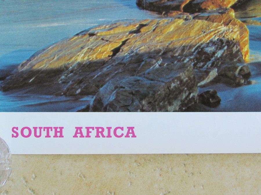 Original Vintage South Africa Travel Poster [Photo 3]