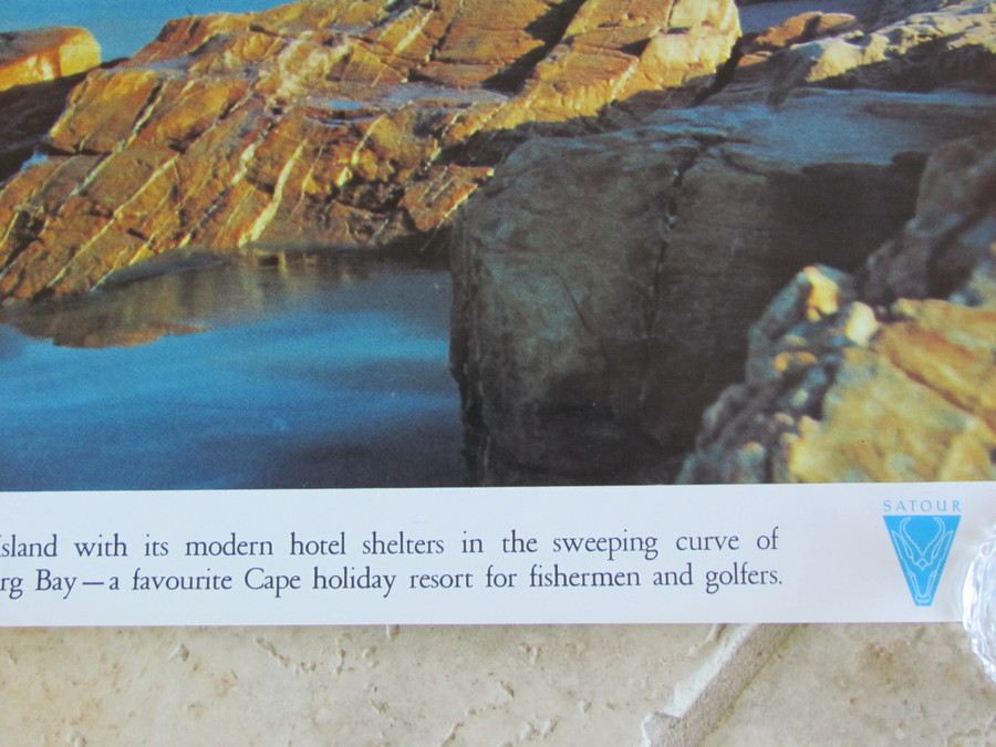 Original Vintage South Africa Travel Poster [Photo 4]