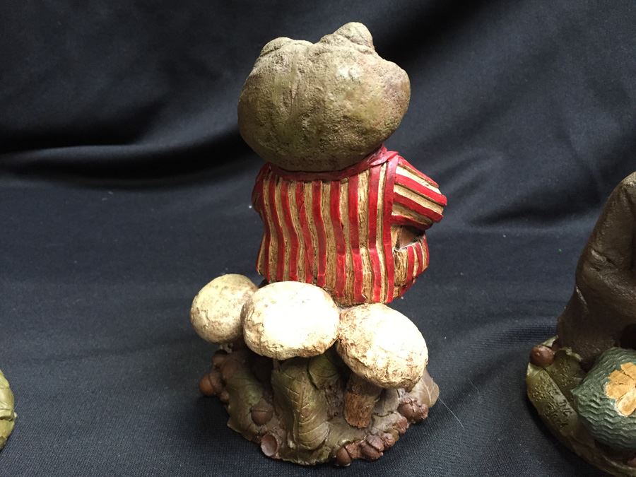 (3) Tom Clark The Wind In The Willows - Frog With Red And White Stripes Is Hand Signed By Artist [Photo 11]