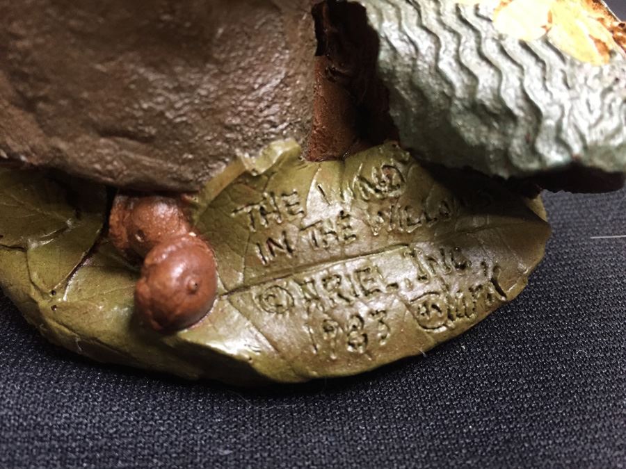 (3) Tom Clark The Wind In The Willows - Frog With Red And White Stripes Is Hand Signed By Artist [Photo 19]